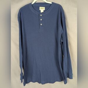 C.E. Schmidt Workwear XL thermal long sleeve shirt navy